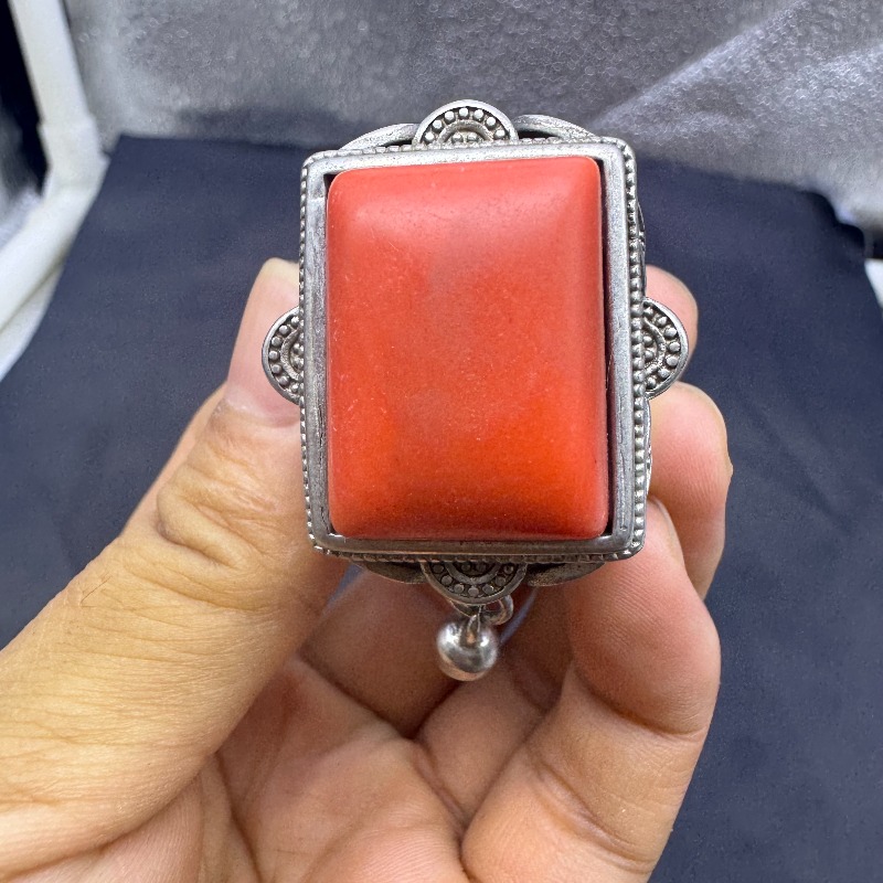 Vintage Collectible Bells - Cincin Perak Sterling Antik Dinasti Qing,