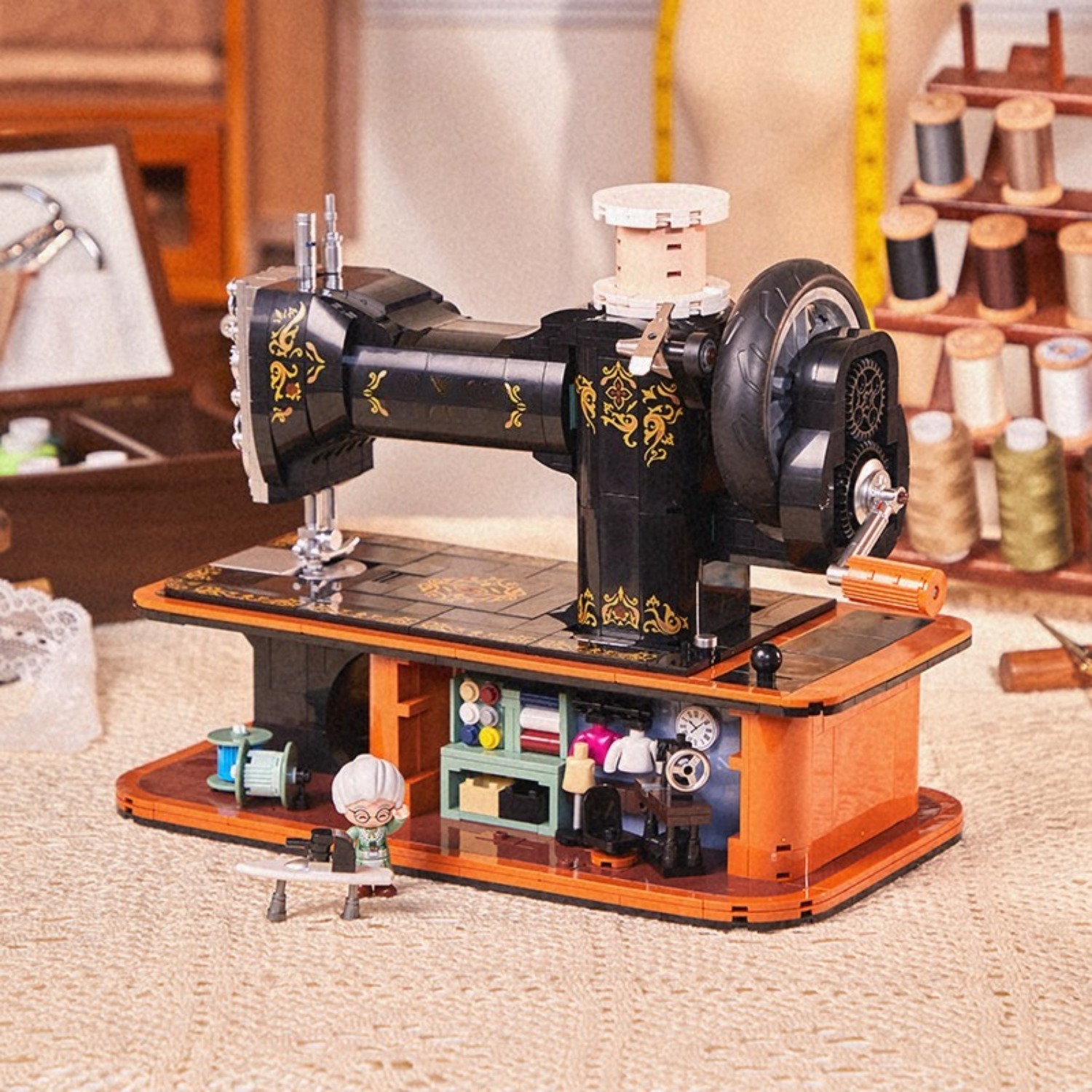 Vintage Collectible Shop - Mesin Jahit Manual Vintage Model Bata,