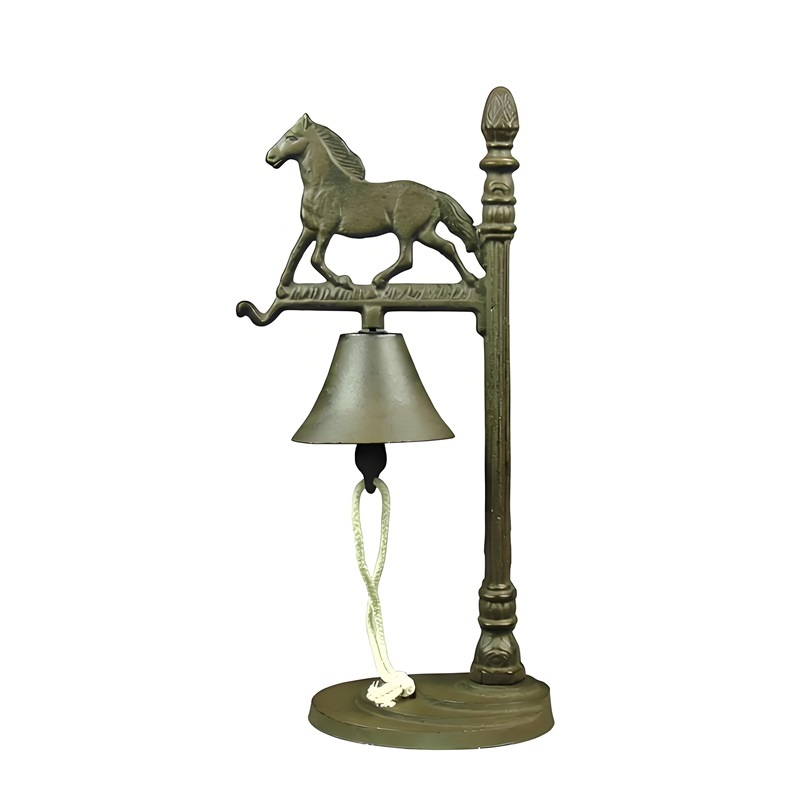 Vintage Collectible Bells - Lonceng Makan Kuda Antik dari Besi