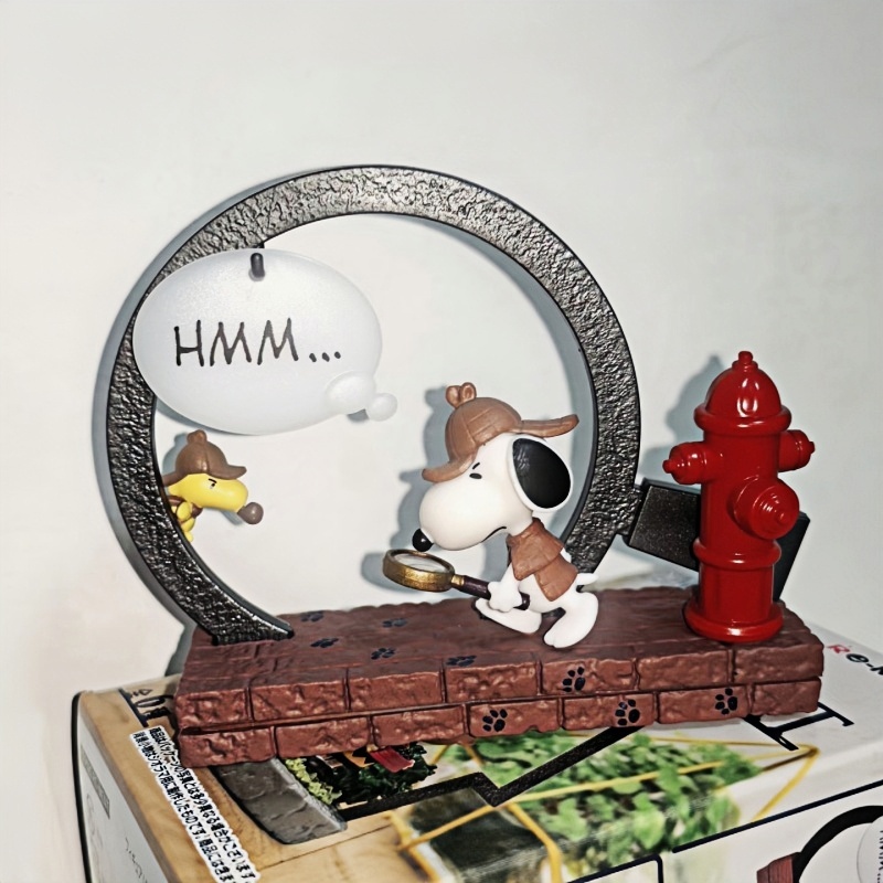 Vintage Items Collection - Figur Rement Snoopy Blind Box, Dekorasi