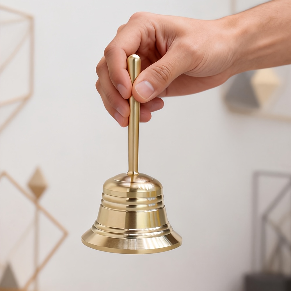 Vintage Collectible Bells - Lonceng Engkol Tangan Kuningan Ornamen Dekoratif
