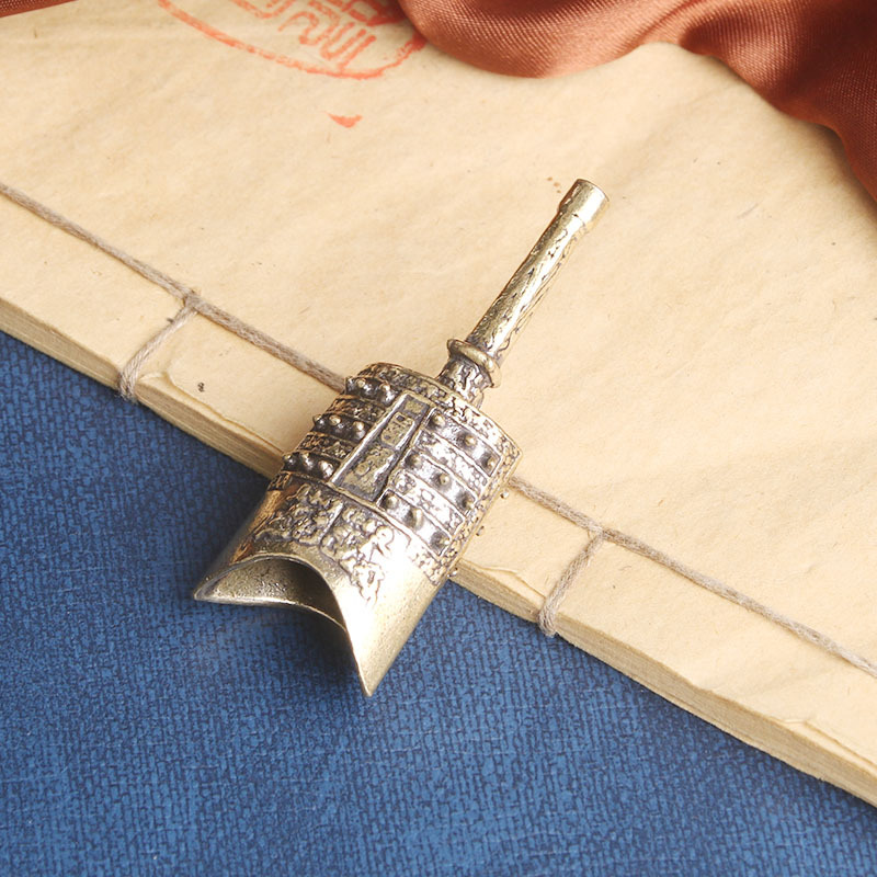 Kuningan Antik Gaya Cina Keraj - Vintage Collectible Bells ulasan dan harga