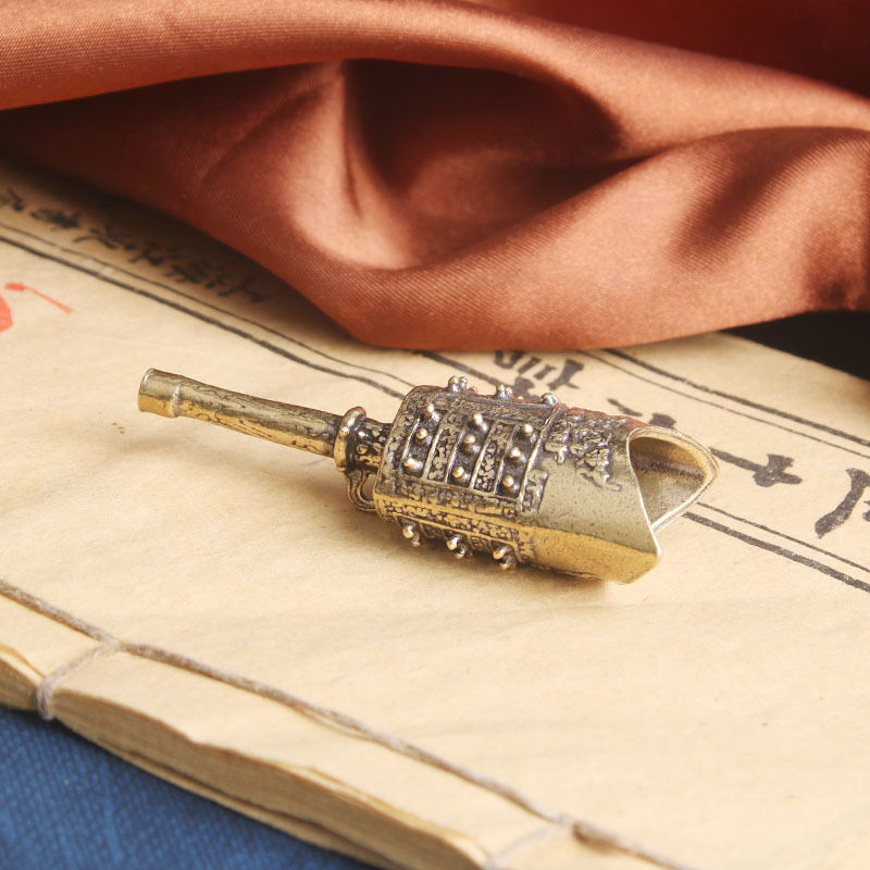 Kuningan Antik Gaya Cina Keraj - Vintage Collectible Bells ulasan dan harga