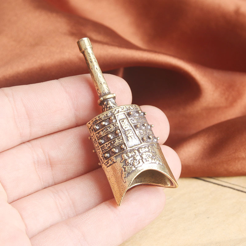 Kuningan Antik Gaya Cina Keraj - Vintage Collectible Bells ulasan dan harga