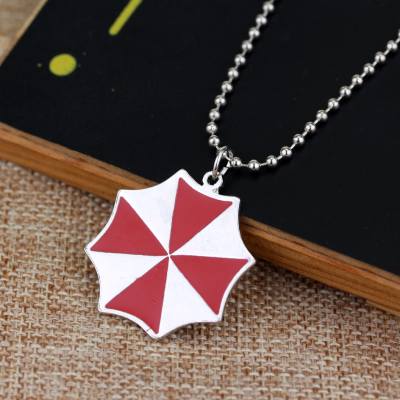 Kalung Liontin Payung Merah Ga - Vintage Item ulasan dan harga