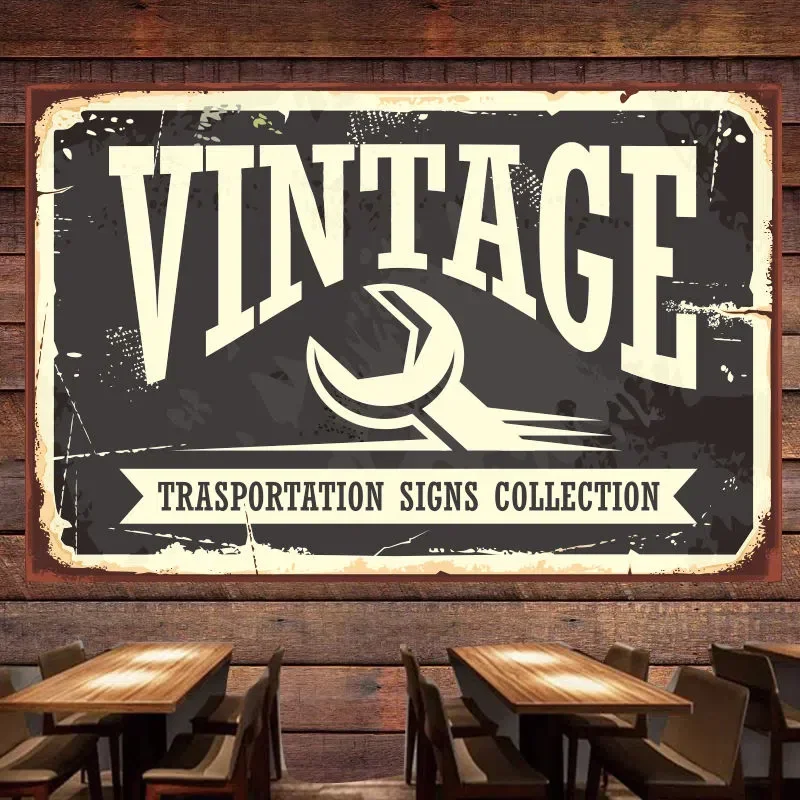 VINTAGE TRASPORTATION SINGS ko - Vintage Collectible Shop ulasan dan harga