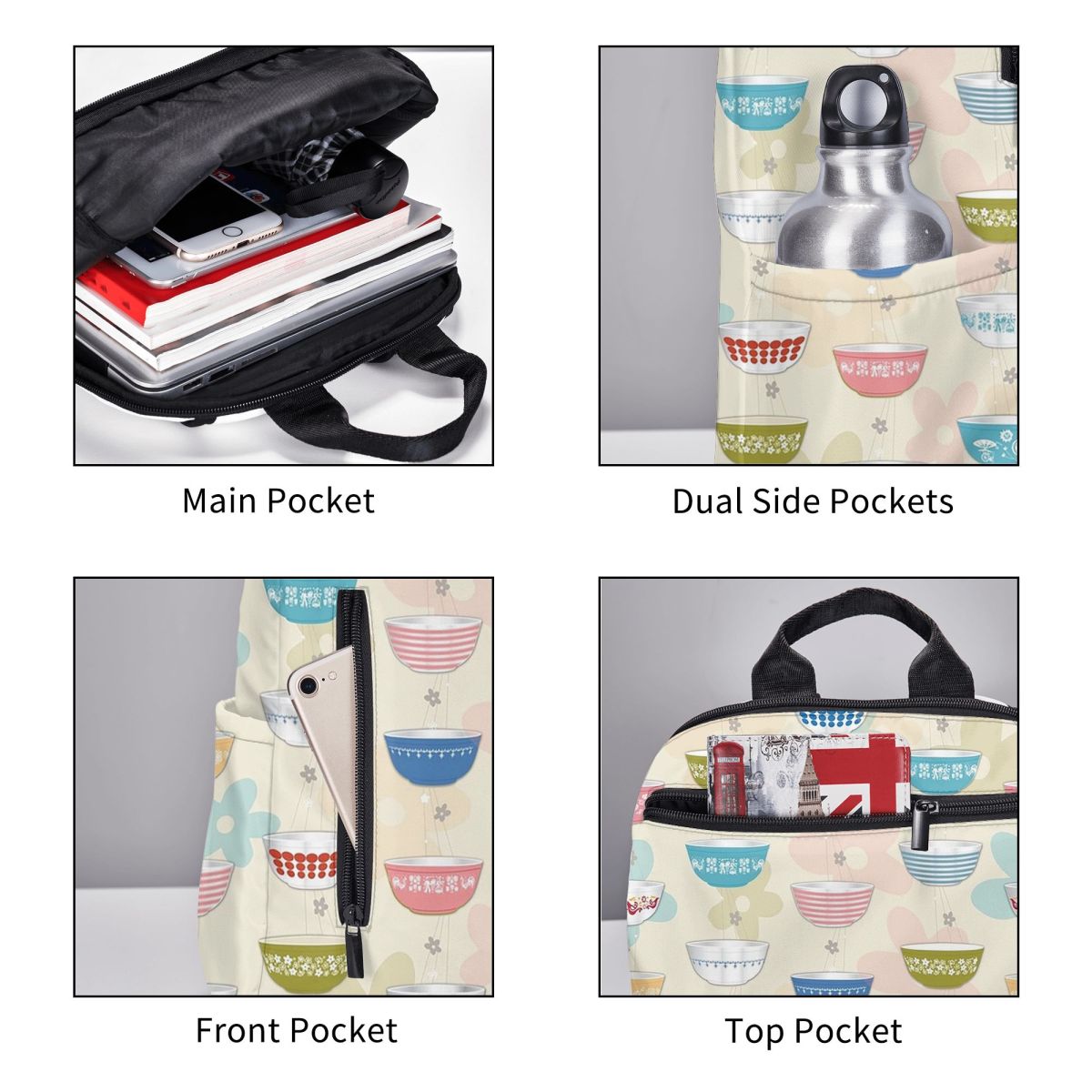 Tas Ransel Koleksi Mangkuk Pyr - Vintage Collectible Pyrex ulasan dan harga