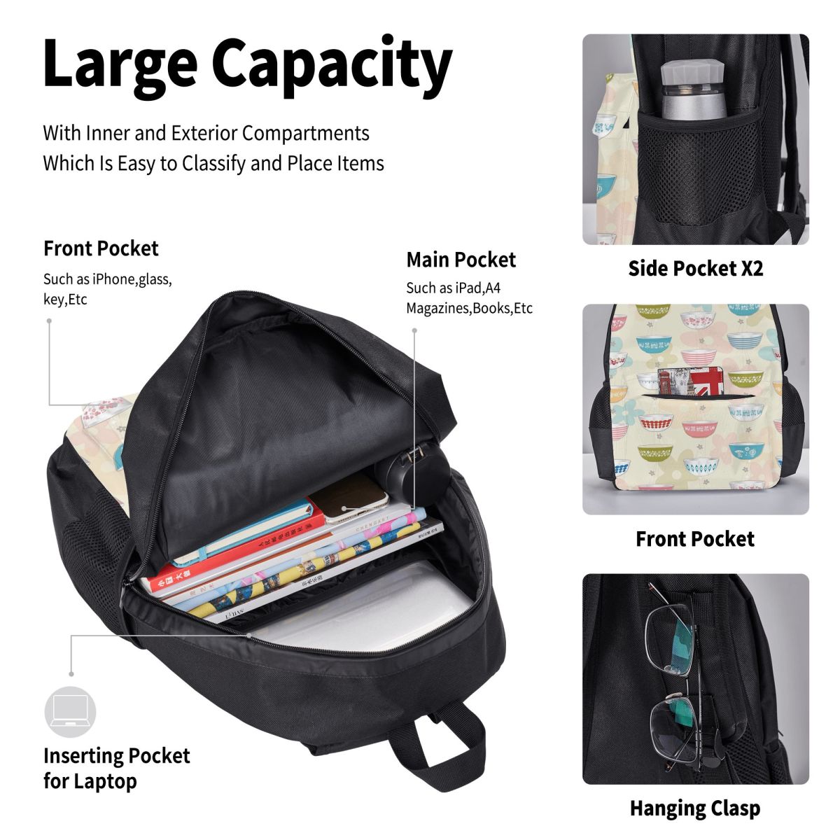 Koleksi Tas Ransel Pyrex Vinta - Vintage Collectible Pyrex ulasan dan harga