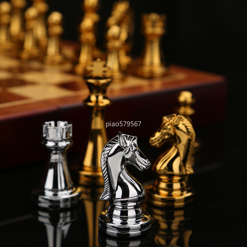 Set Catur Kayu Mewah dengan Bi - Vintage Collectible Board Games ulasan dan harga